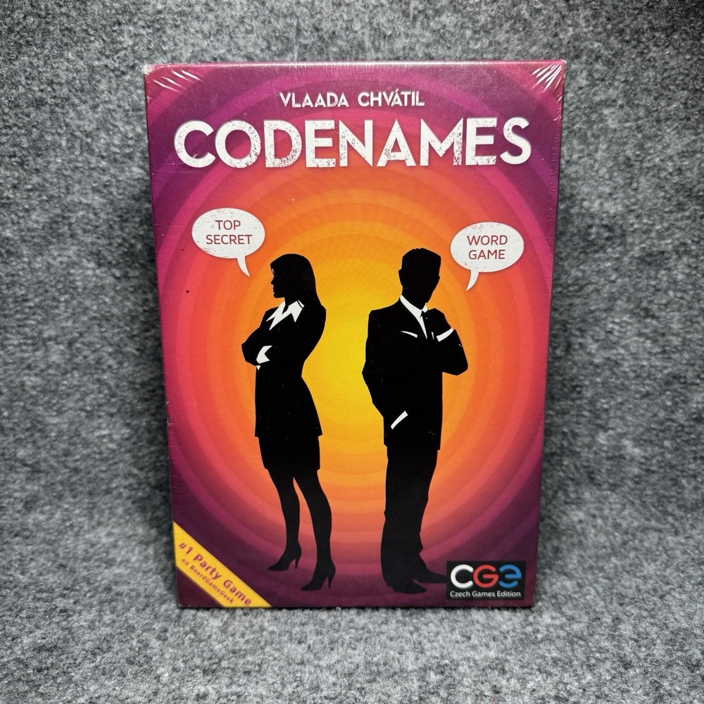 Codenames Top Secret Word Card Game Czech Games Edition NEW SEALED